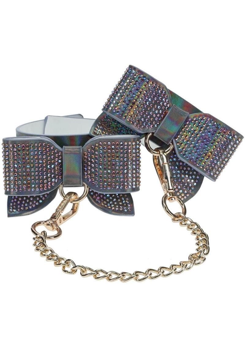 OUCH! PARIS COLLECTION HANDCUFFS, Color: BLACK