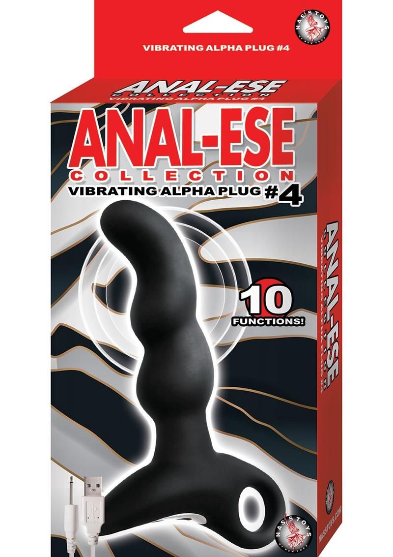 ANAL-ESE RECHG SILICONE ALPHA PLUG, STYLE: #4