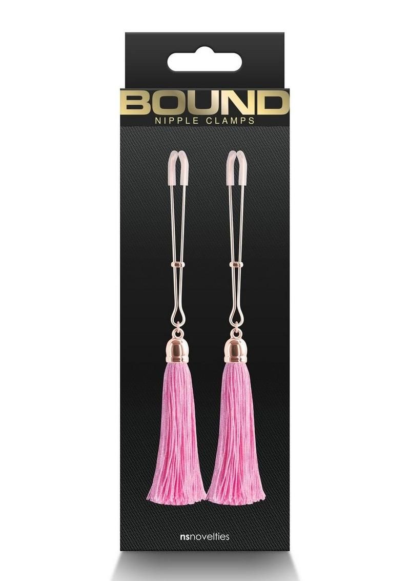 BOUND  T1 NIPPLE CLAMPS PINK