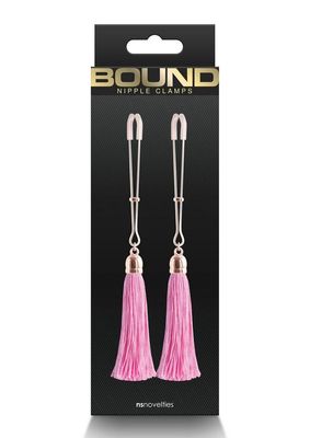 BOUND  T1 NIPPLE CLAMPS PINK