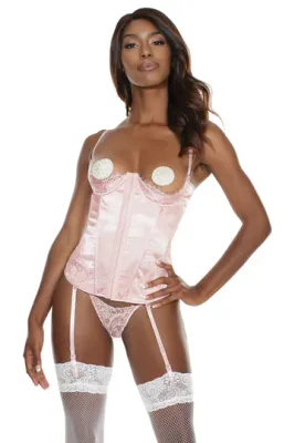 BUSTIER PINK