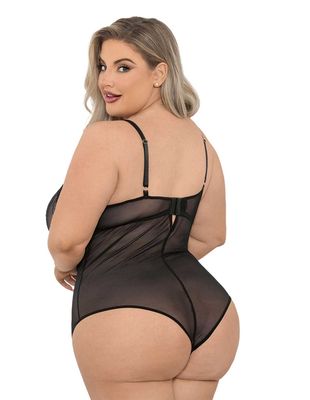 EMBROIDERED BLK PLUS