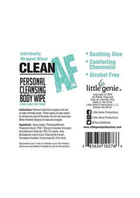 CLEAN AF BODY WIPES - Badd Kitty