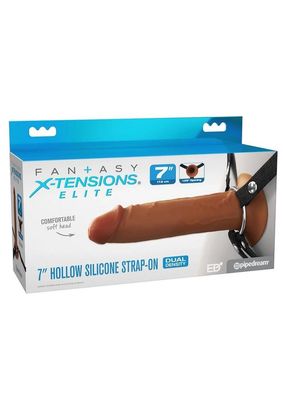 XTENSIONS HOLLOW STRAP 7IN BROWN