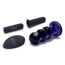GLAS RECH RC 3.5IN BEADED PLUG BLUE