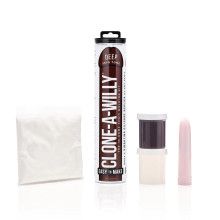 CLONE A WILLY W/VIBE, Color: BROWN