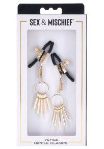 SEX &amp; MISCHIEF VERGE NIPPLE CLAMPS