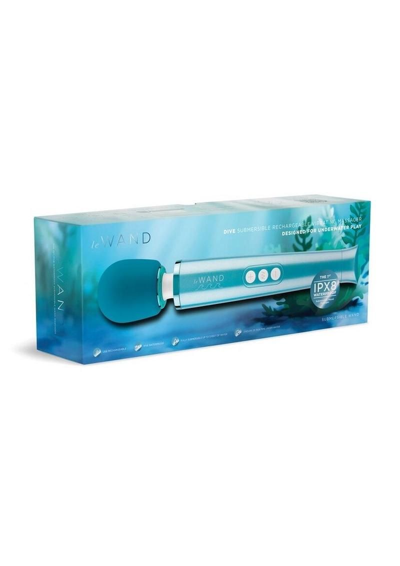 LE WAND DIVE MASSAGER, Color: BLUE