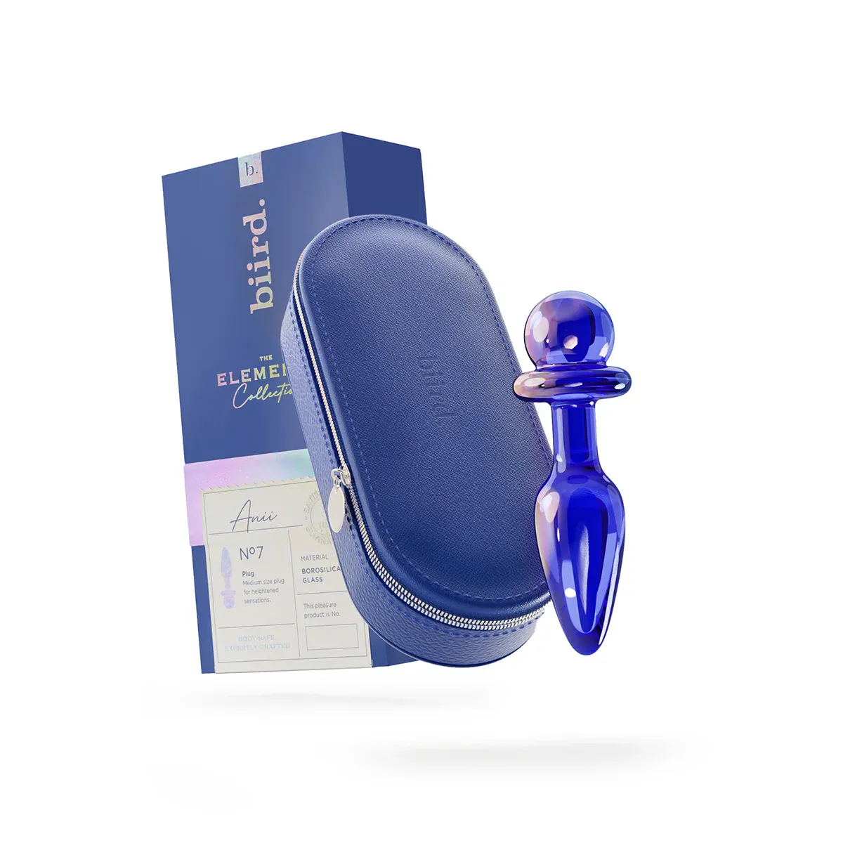BIIRD ANII GLASS ANAL PLUG