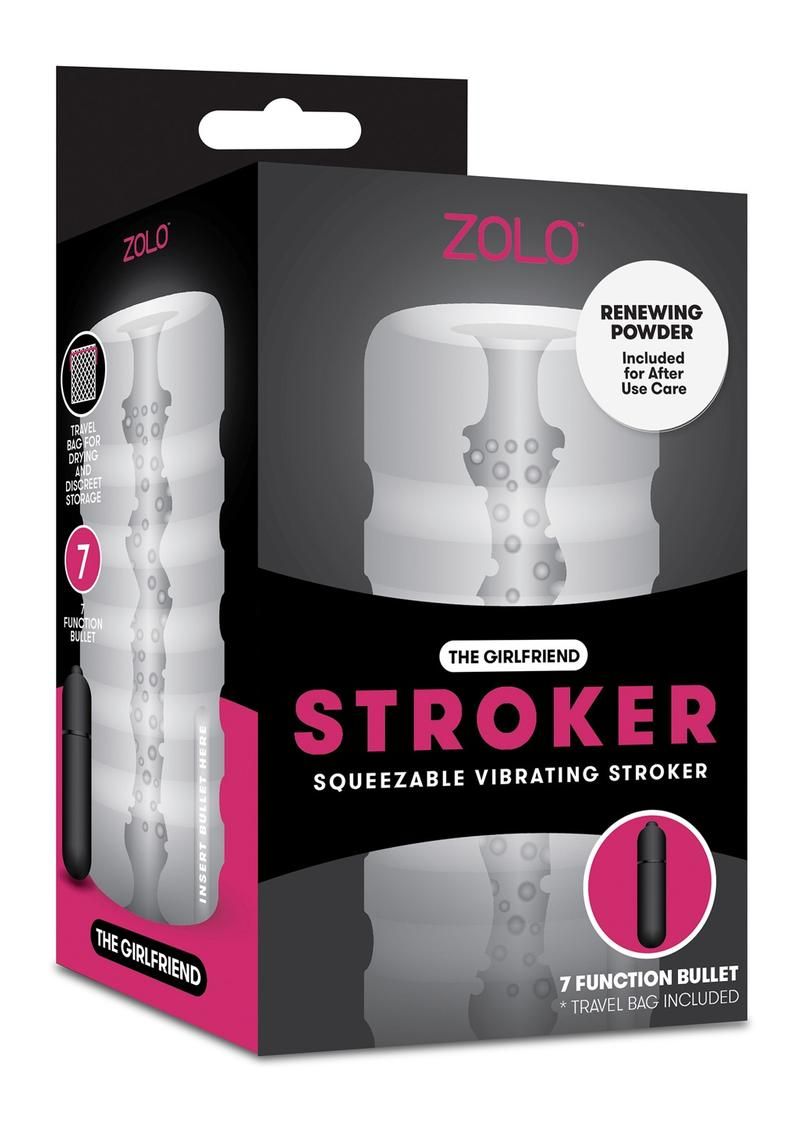 ZOLO GF SQUEEZABLE VIB STROKER