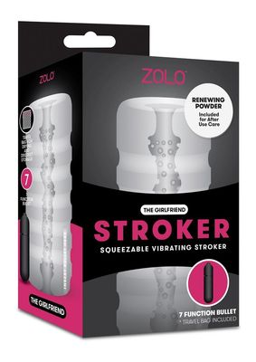 ZOLO GF SQUEEZABLE VIB STROKER