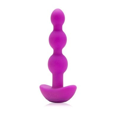 BVIBE TRIPLET ANAL BEADS, Color: FUSCHIA