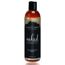 INTIMATE EARTH MASSAGE OIL 4 OZ