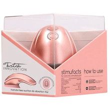 TWITCH SUCTION &amp; VIBE TOY ROSE GOLD