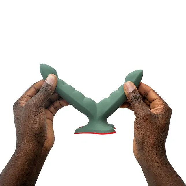 FUN FACTORY RYDE DUAL DILDO, Color: OLIVE