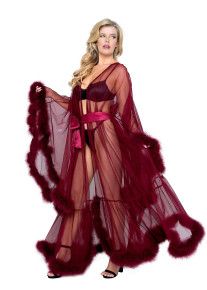 HOLLYWOOD GLAM LUX ROBE OS