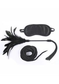 S&amp;M SHADOW TIE &amp; TICKLE KIT