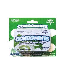 CONDOMINTS CONDOM MINTS, PACKAGING: FISHBOWL