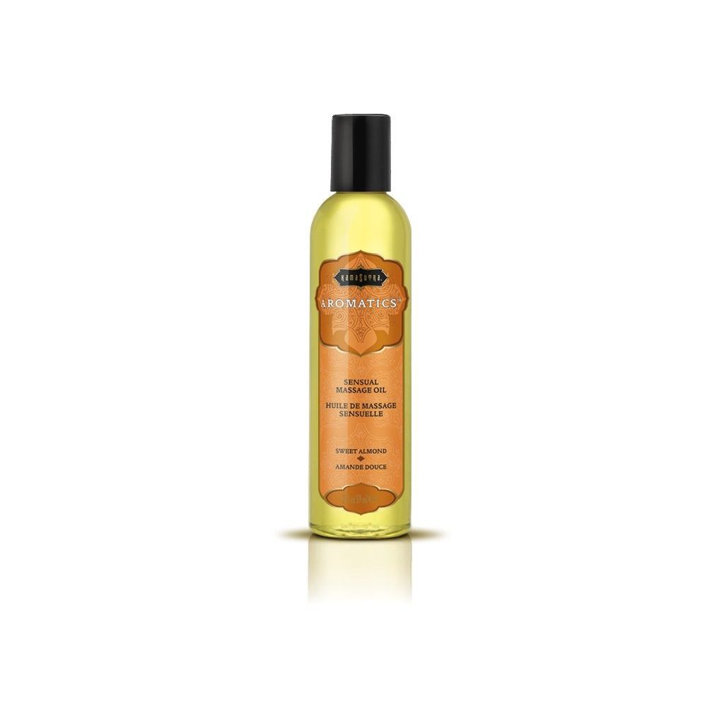 KAMA SUTRA AROMATICS MASSAGE OIL 2OZ, SCENT: SWEET ALMOND