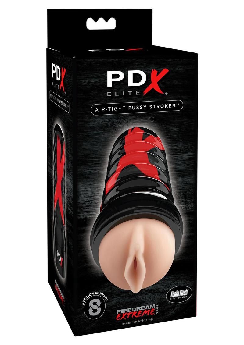 PDX ELITE AIR TIGHT STROKER, STYLE: PUSSY