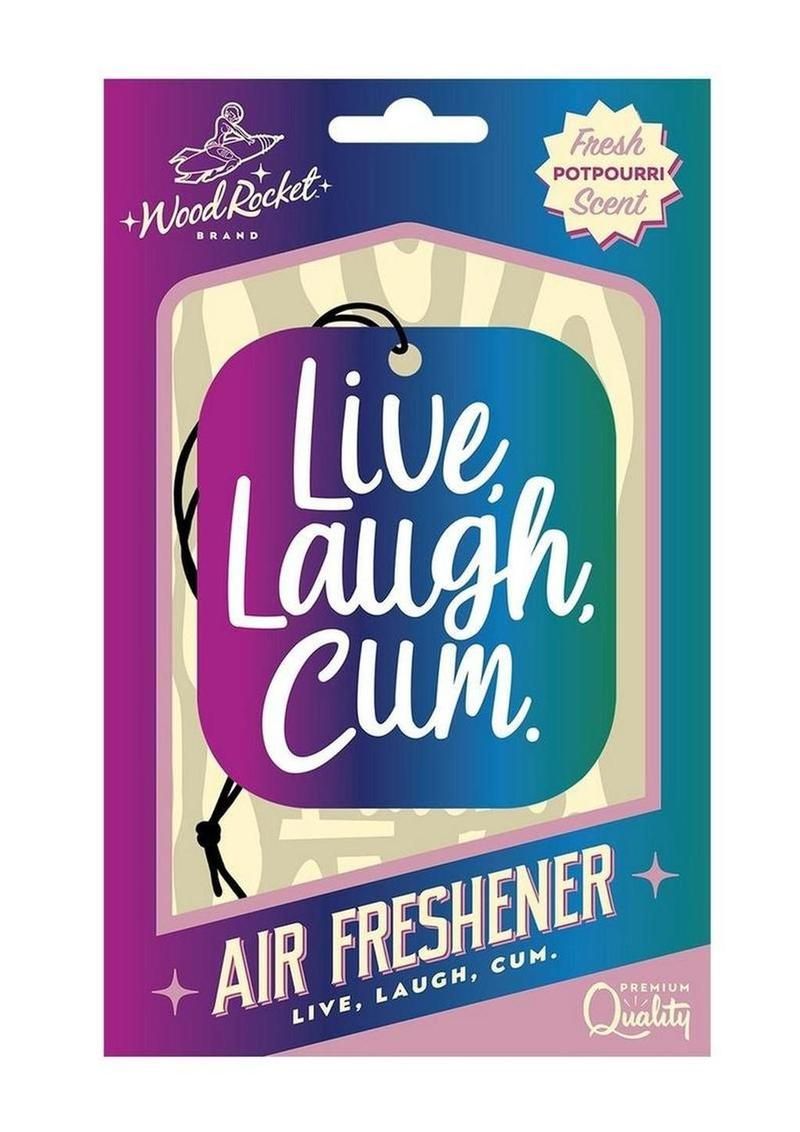 WOOD ROCKET AIR FRESHNERS