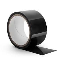 TEMPTASIA BONDAGE TAPE 60FT, Color: BLACK