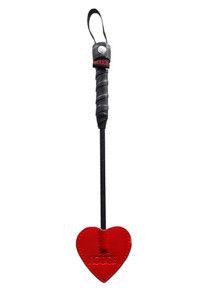 ROUGE LEATHER MINI PADDLE FLOGGER AST