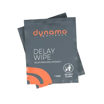 DYNAMO WELLNESS DELAY WIPES 18PK