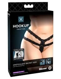 X HOOK UP PANTY W/ANAL PLUG