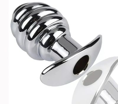 PE EXTREME RIBBED HOLLOW PLUG