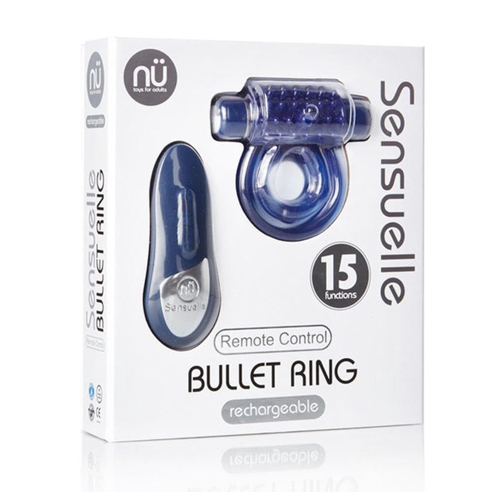 SENSUELLE ENDURE RC BULLET RING, Color: BLUE