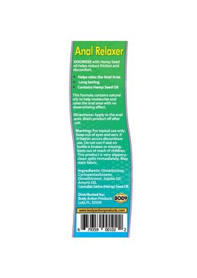OOOWEEE ANAL RELAXER W/HEMP 1.7OZ