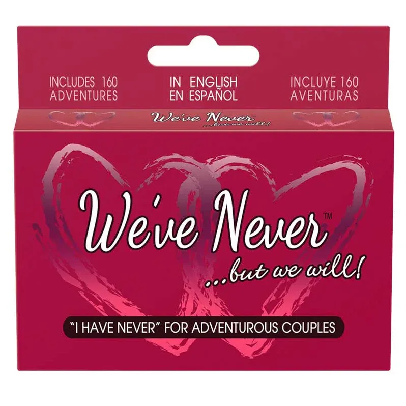 WE'VE NEVER BUT WE WILL CARD GAME