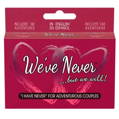 WE'VE NEVER BUT WE WILL CARD GAME