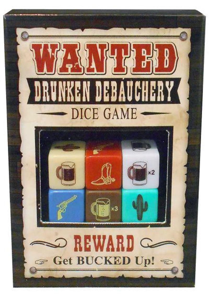 WANTED DEBAUCHERY DICE