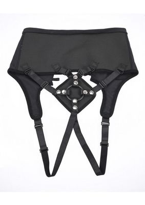SPORTSHEETS HIGH WAISTED STRAP ON CORSET