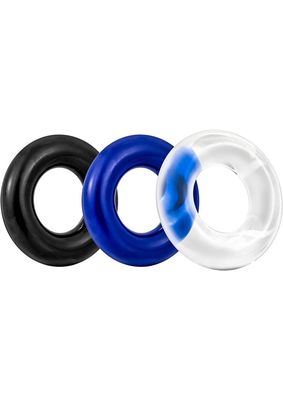 STAY HARD 3PK DONUT COCK RINGS