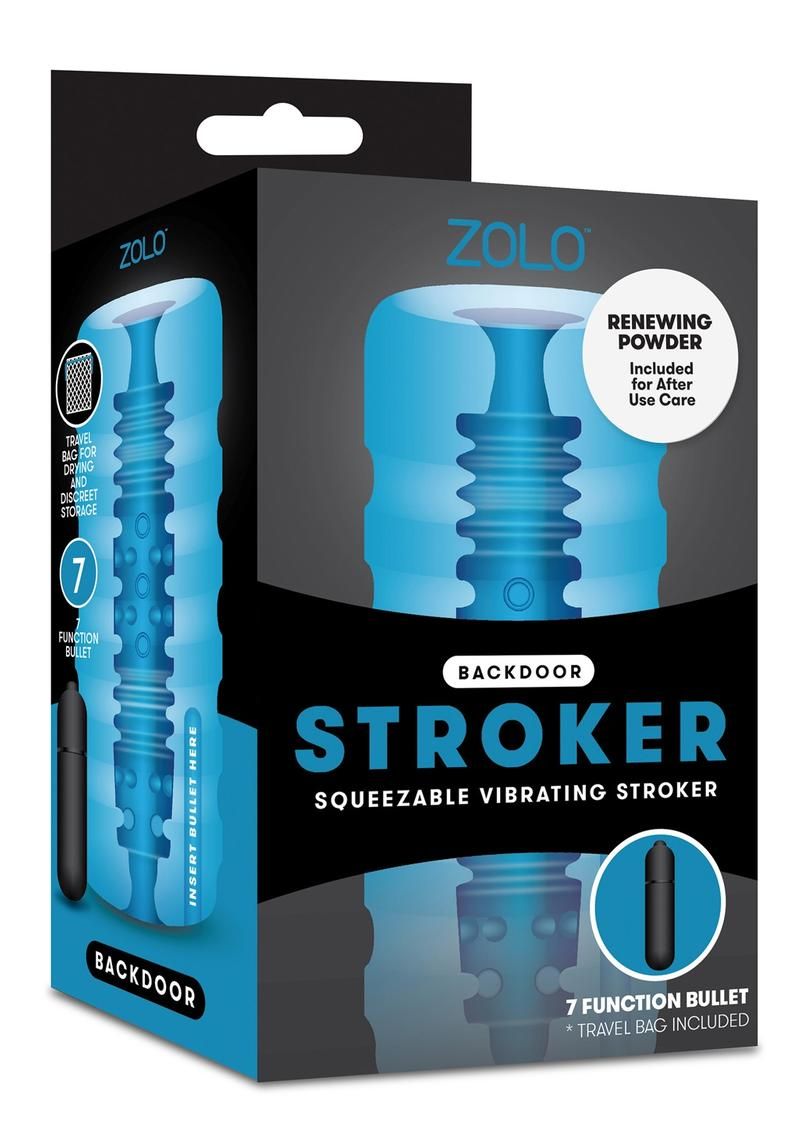 ZOLO BACKDOOR SQUEEZABLE VIB STROKER