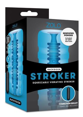 ZOLO BACKDOOR SQUEEZABLE VIB STROKER
