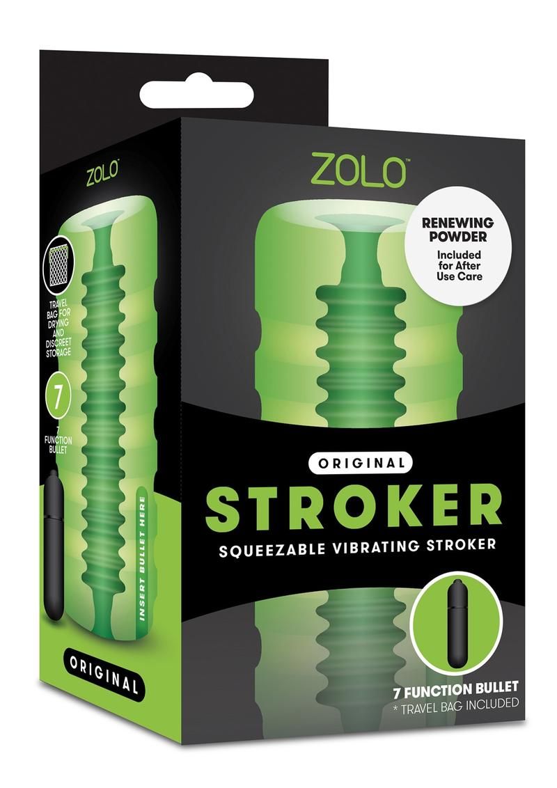 ZOLO SQUEEZABLE VIB STROKER