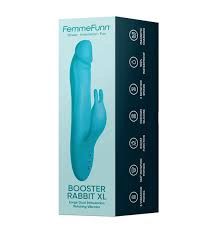FEMME FUNN BOOSTER RABBIT XL, Color: TURQUOISE