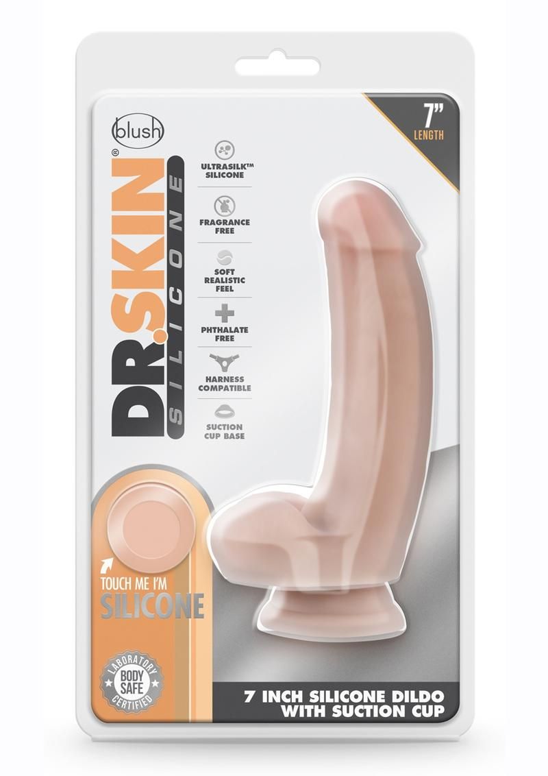 DR SKIN SAMUEL 7"DILDO W/BALLS