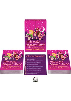 WHOS THE BIGGEST SLUT CARD GAME