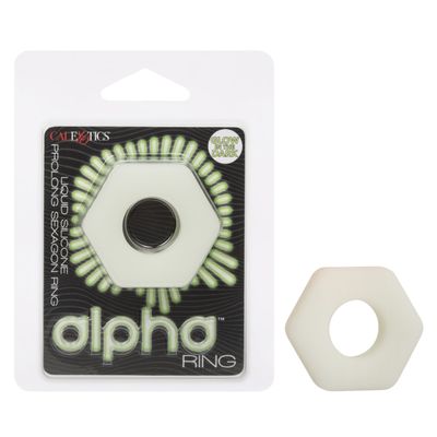 CALEX ALPHA GITD PROLONG SEXAGON RING