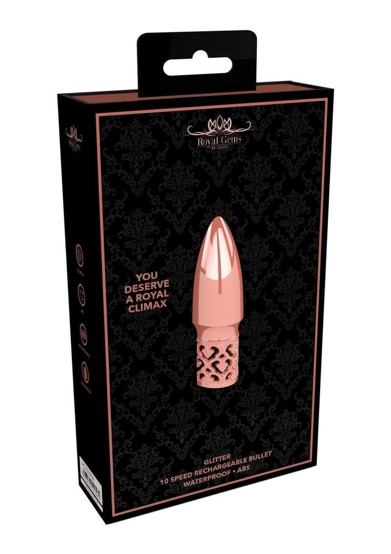 ROYAL GEMS GLITTER ROSE GOLD BULLET