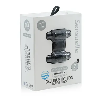 SENSUELLE DOUBLE ACTION BULLET RING
