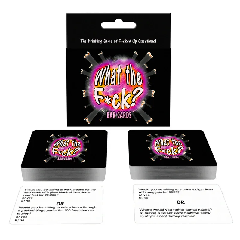 WHAT THE F*CK BAR CARDS GAME