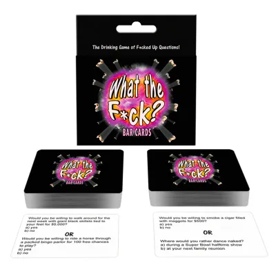 WHAT THE F*CK BAR CARDS GAME