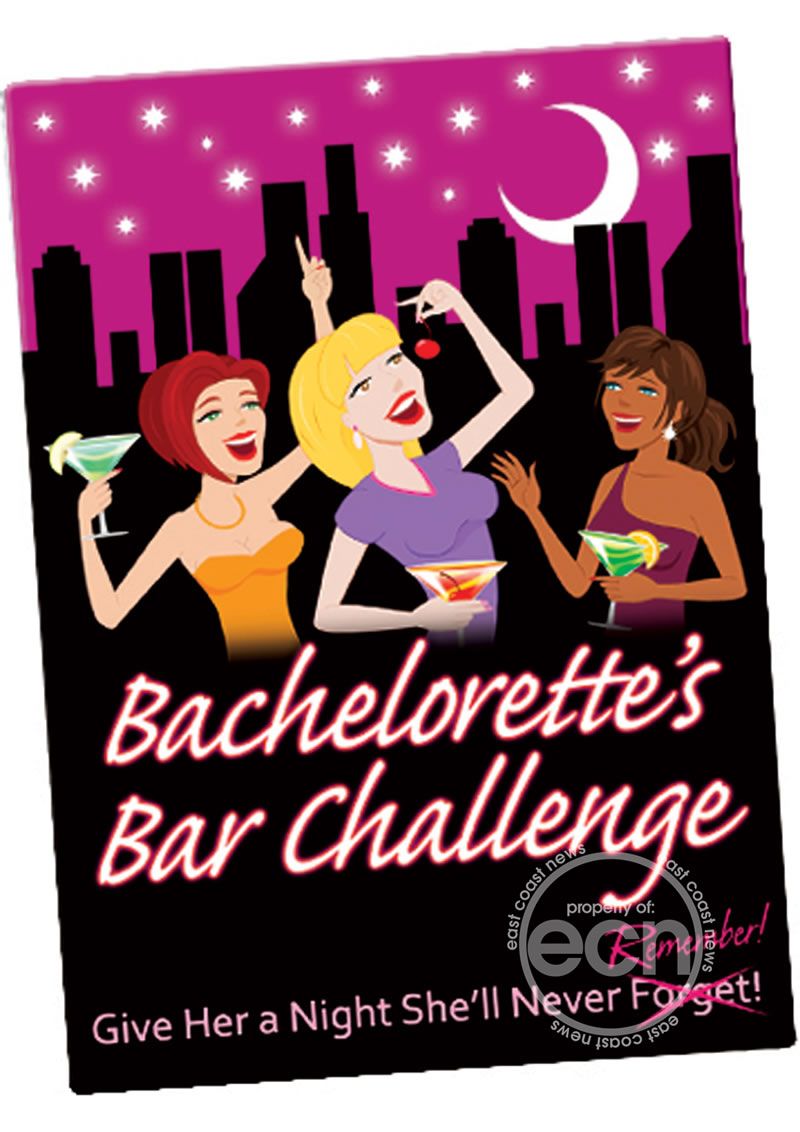 BACHELORETTE BAR CHALLENGE CARD GAME