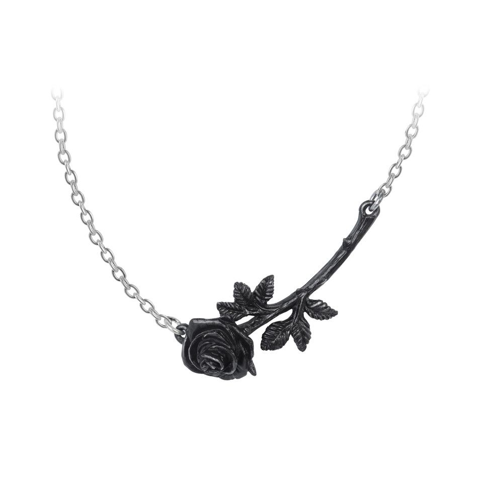 BLACK THORN NECKLACE